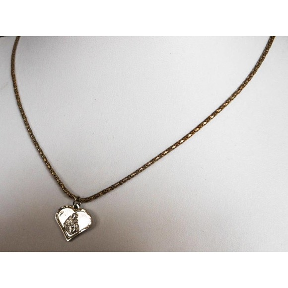 ST CHRISTOPHER RELIGIOUS pendant GOLD plated 18K necklace female men, 22 Inch - Picture 2 of 7